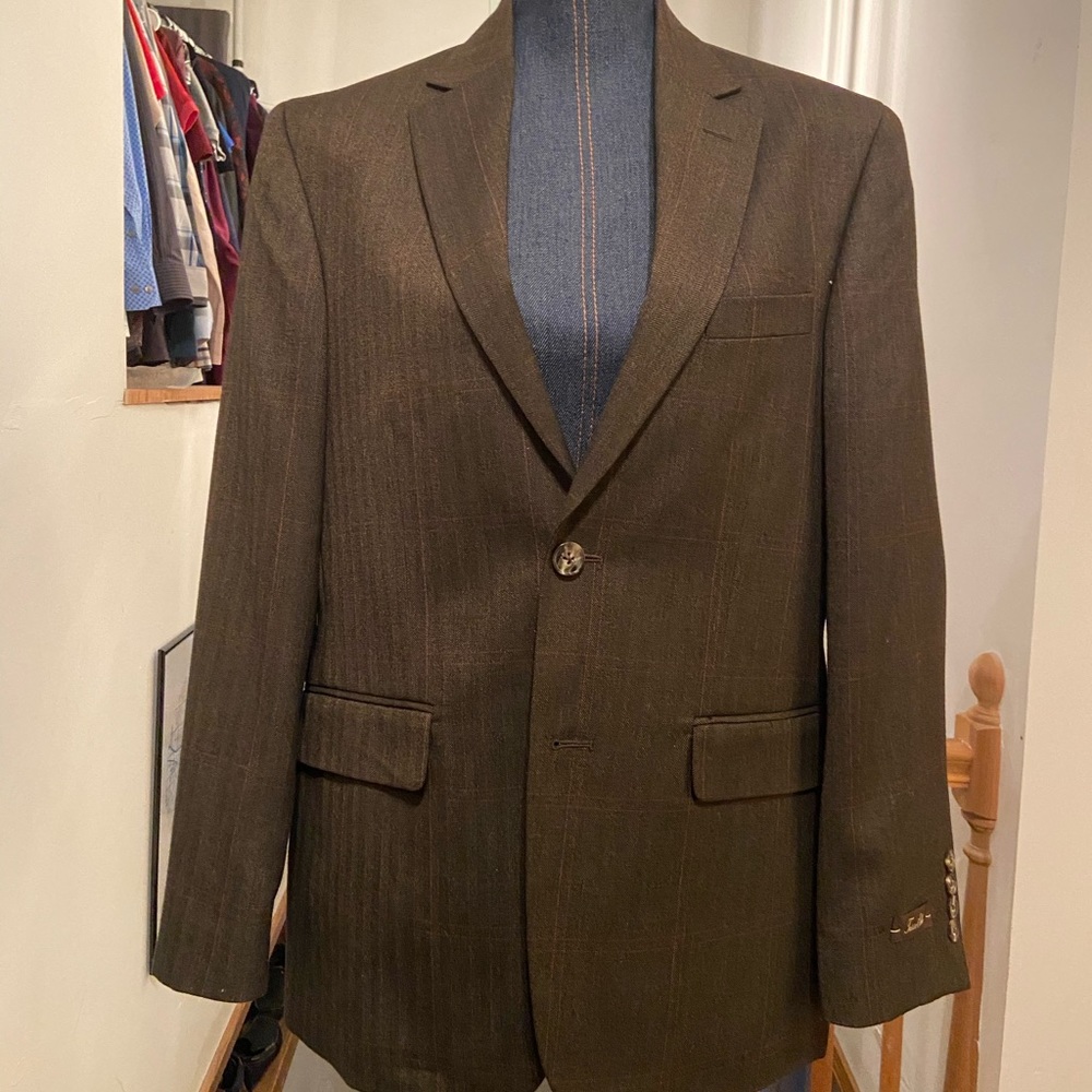 Brown Tasso Elba men’s blazer